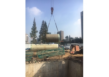 Hangzhou Tianmu mountain road sewage main pipe relocation project-2